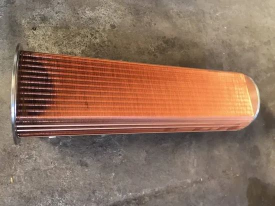Atlas Copco Copper Fins Copper Tube Heat Exchanger Air Cooler Oil Cooler factory